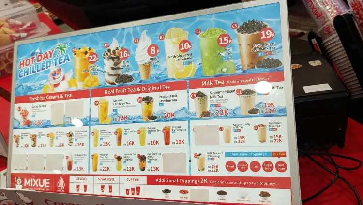 Mixue simpang empat pasbar 5