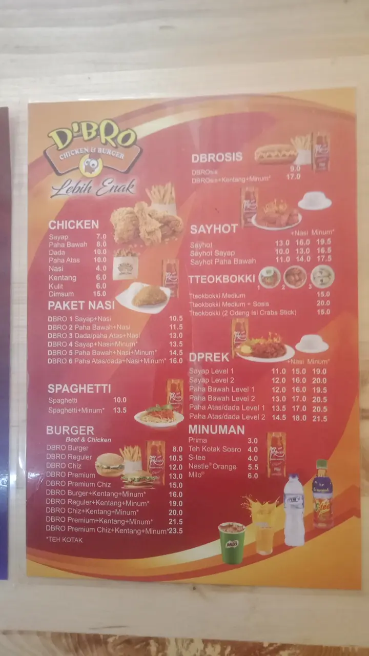 D'BRO Chicken & Burger - Cibitung 4
