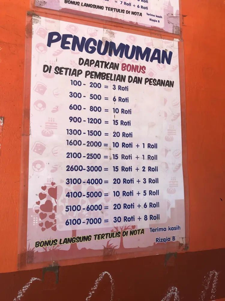 Toko roti RIZQIA cake, donut & bakery 7