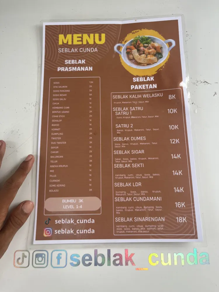 Seblak cunda tegowanu 2