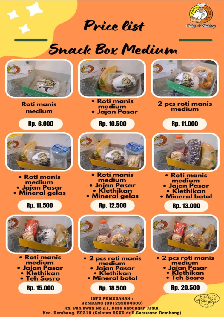 Papa Cookies Cake & Bakery Rembang 5