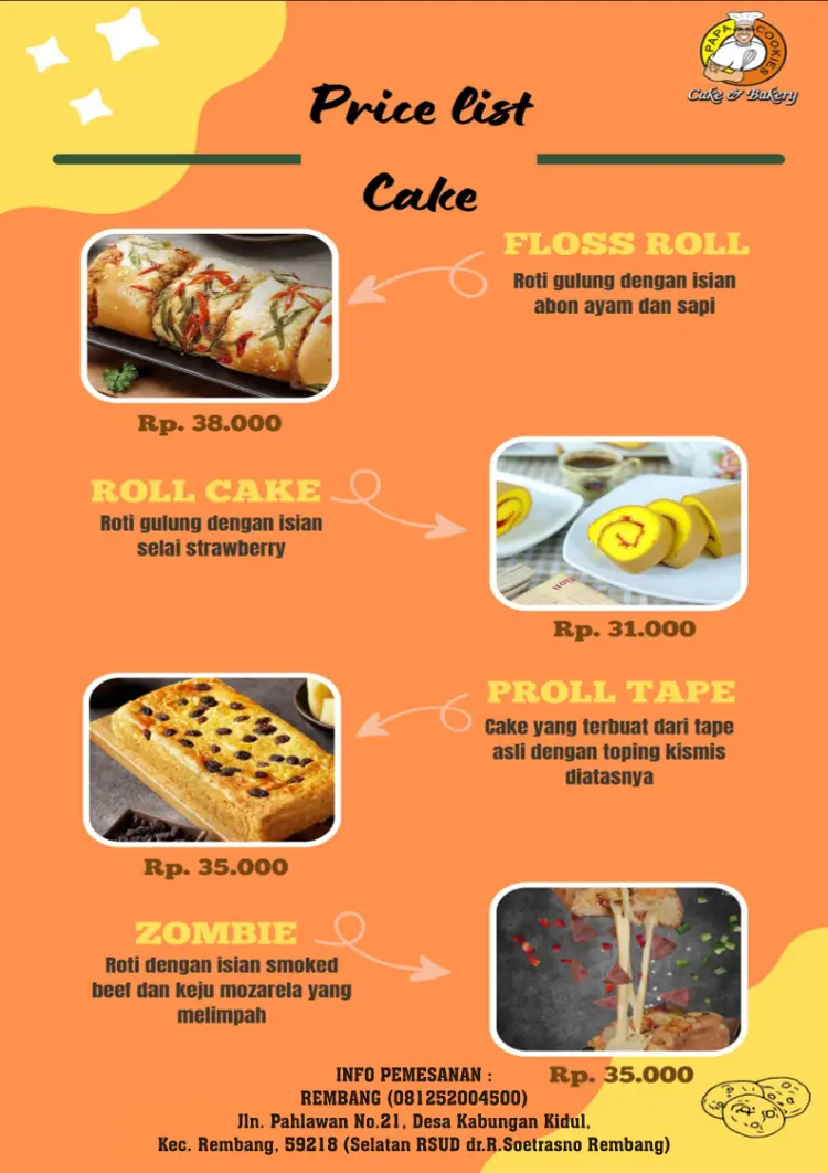 Papa Cookies Cake & Bakery Rembang 10