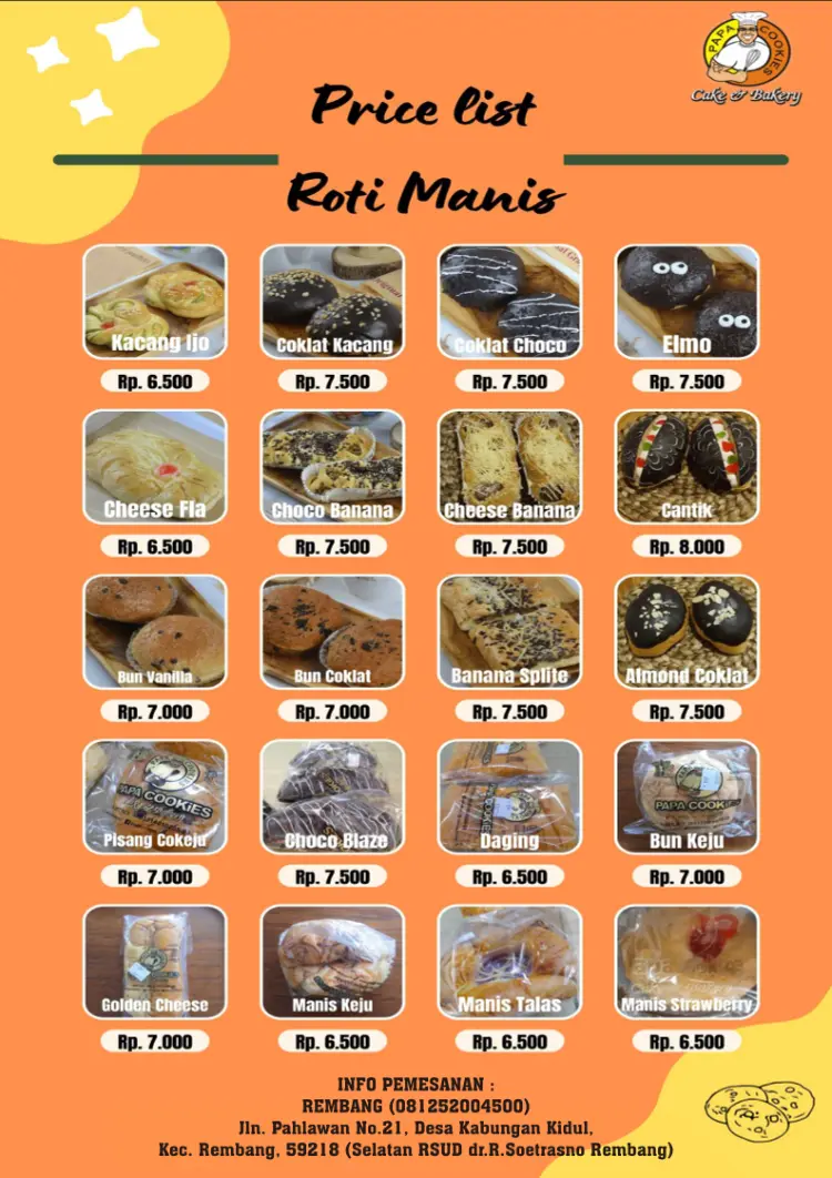 Papa Cookies Cake & Bakery Rembang 7