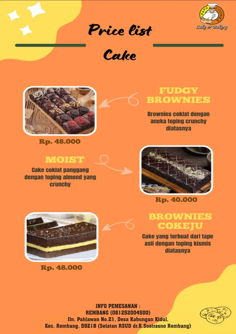 Papa Cookies Cake & Bakery Rembang 8