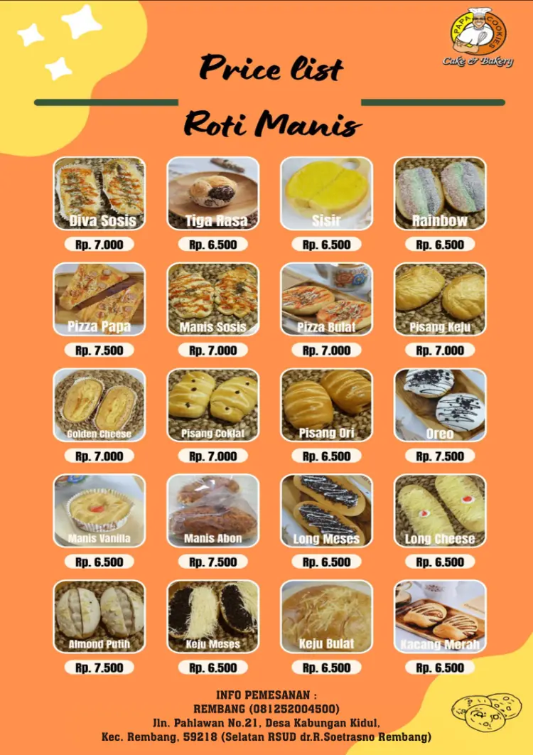 Papa Cookies Cake & Bakery Rembang 9