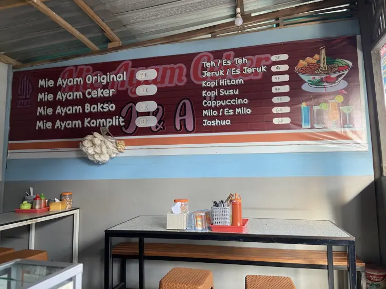 Mie Ayam Ceker J&A 2