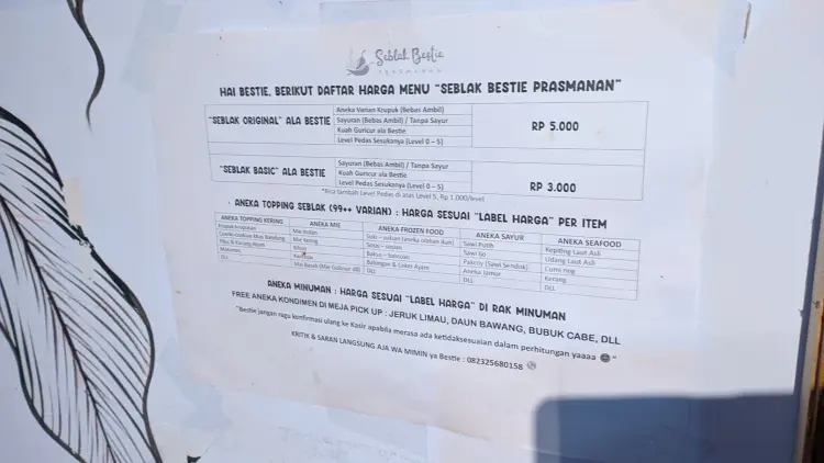 Seblak Bestie Prasmanan "1" Triyagan/Jaten Karanganyar 3