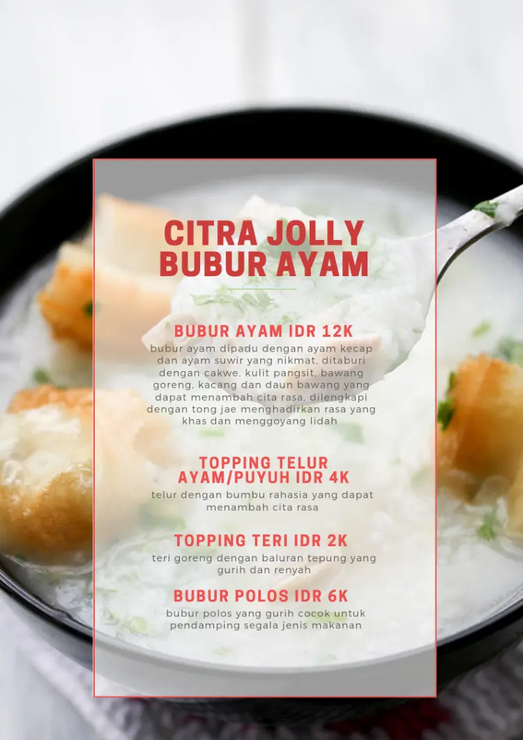 Ci Jo (Citra Jolly) Bubur Ayam 4