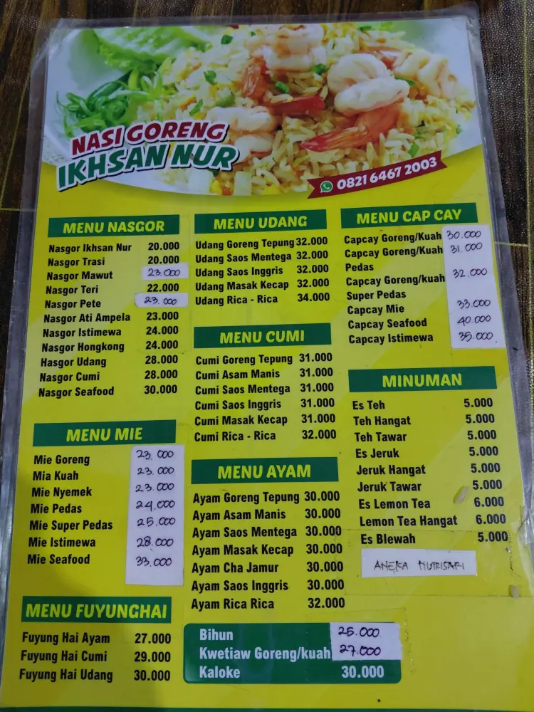 Iksan Nur Special Nasi Goreng Madiun 7