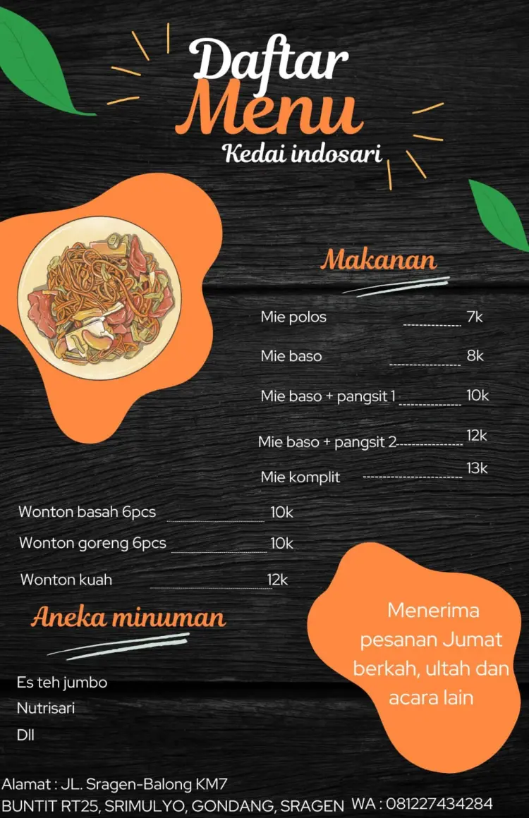 Seblak Prasmanan dan Miewonton Pedaas Mba Intan 3