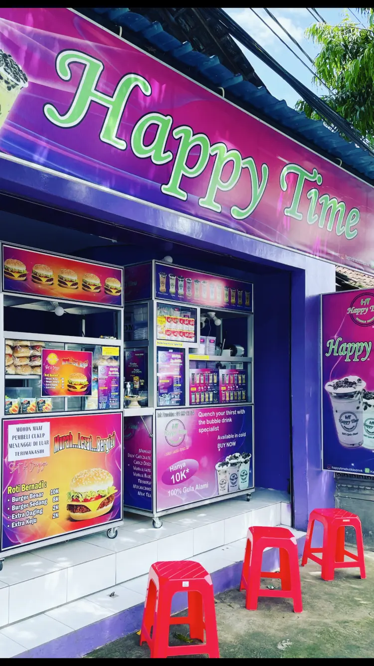 Happy time bubble drink Banjar Kalah 2