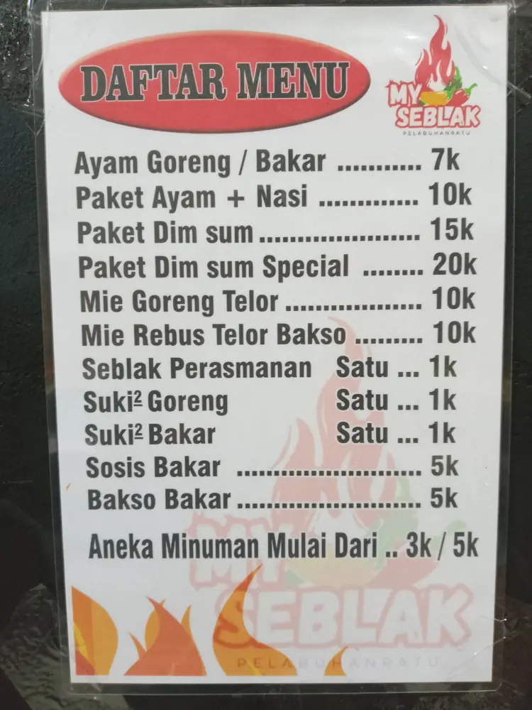 My Seblak Pelabuhanratu 2