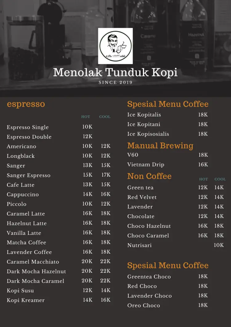 Menolak tunduk kopi (kopitalis) 2