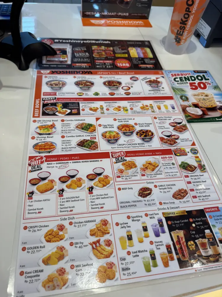 Yoshinoya Metropolitan Mall Cileungsi 3