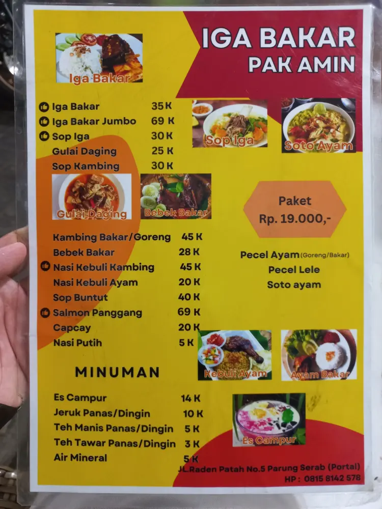 IGA BAKAR Pak Amin 1