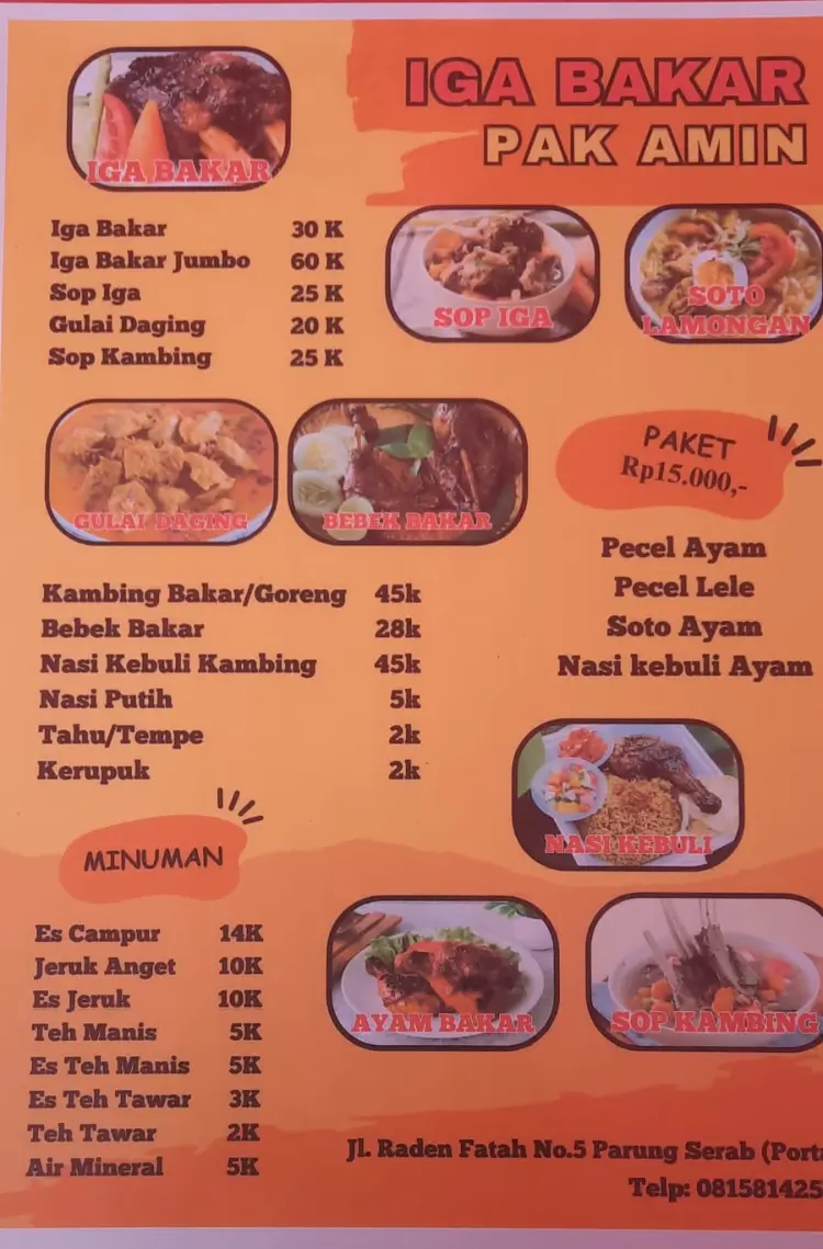 IGA BAKAR Pak Amin 7