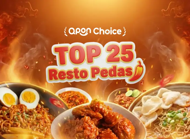 TOP 25 Resto Pedas